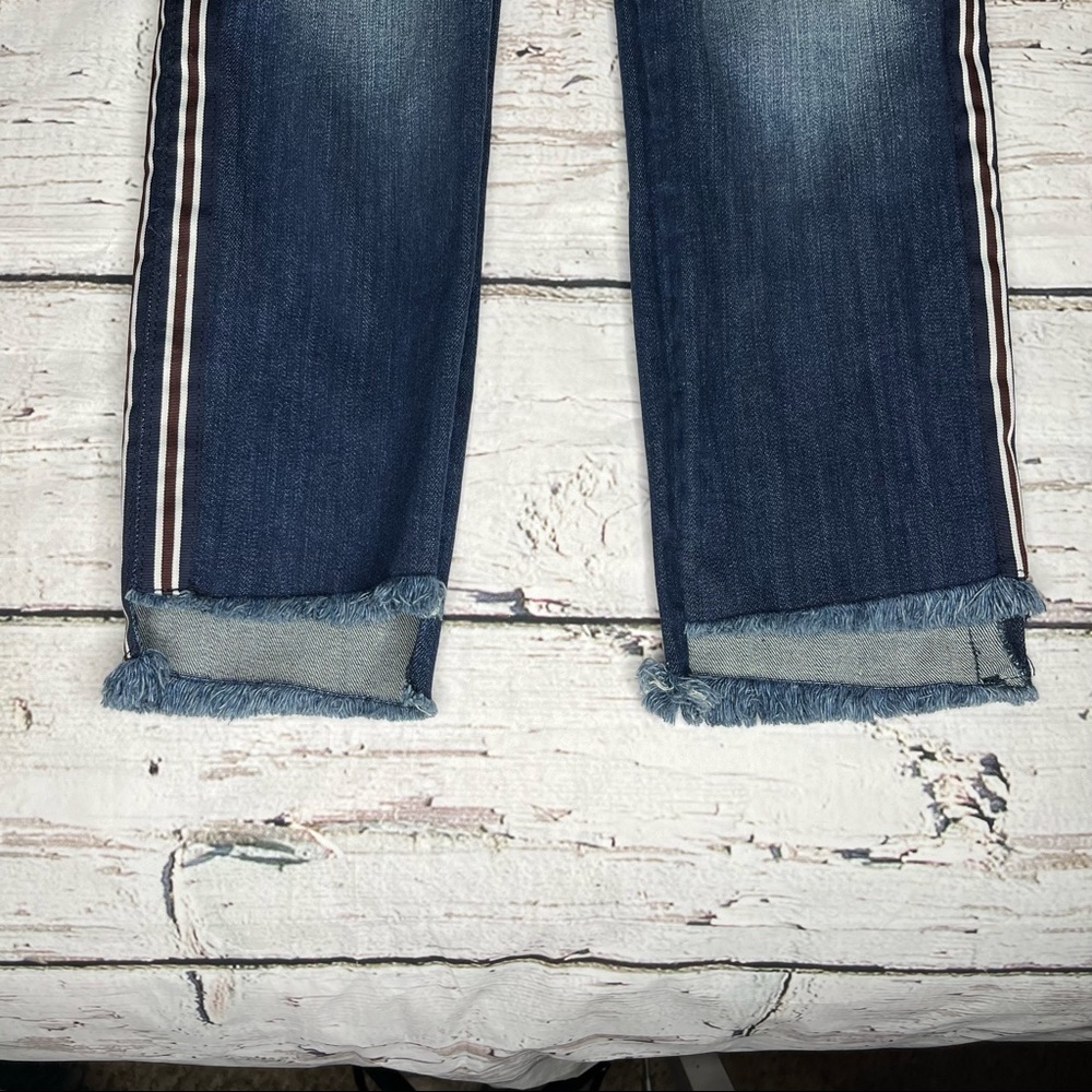 Kut From The Kloth Reese Ankle Straight Leg Jeans Size 4 - Picture 7 of 10